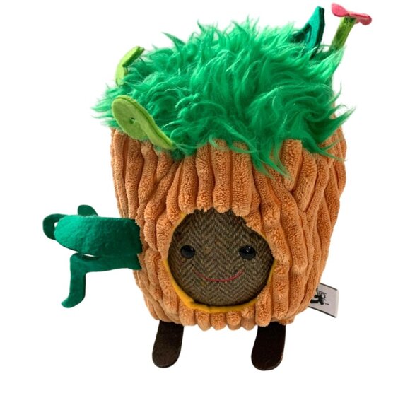 G Studio Woodland Creatures Strong Gund Tree Log Trunk 9 in Tall Plush stuffed A - Picture 1 of 6
